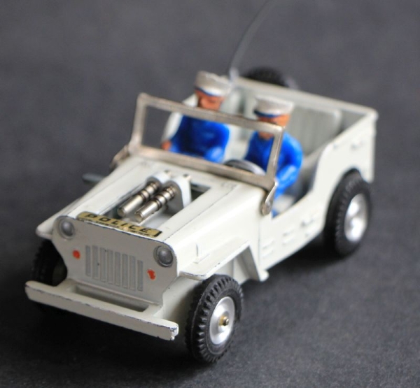 Gama Willys Jeep Policecar 1963 DieCast Model (0616)